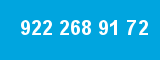 922 268 91 72